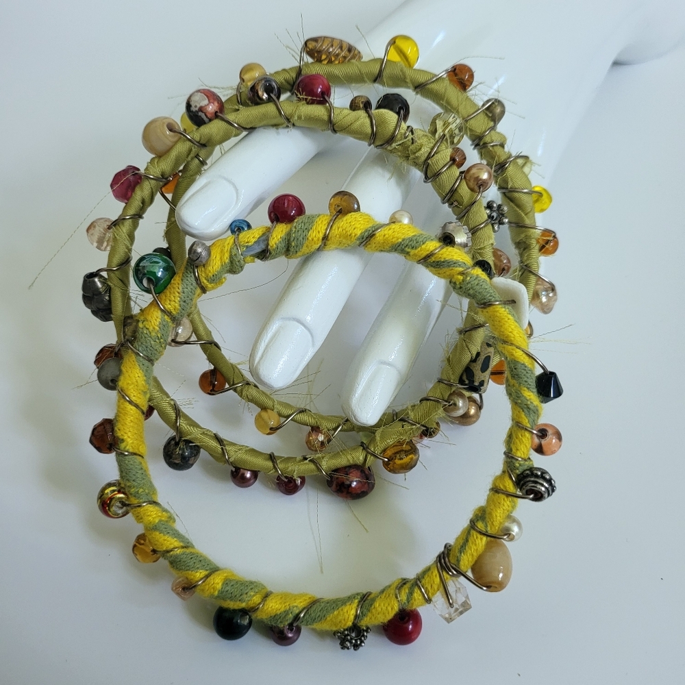 Handcrafted Stack Bracelet Set - Picture 10 of 10